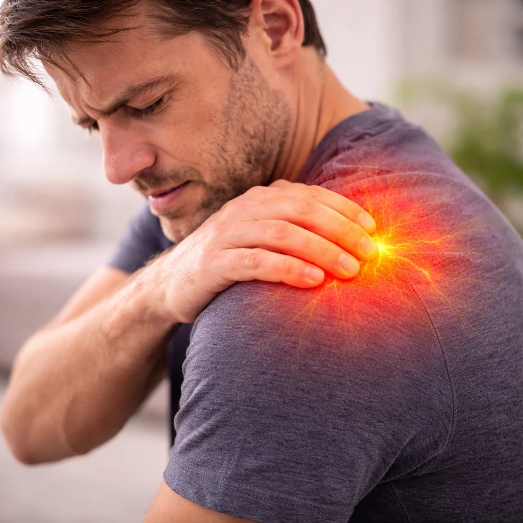 Symptoms and patterns associated with Shoulder Pain
